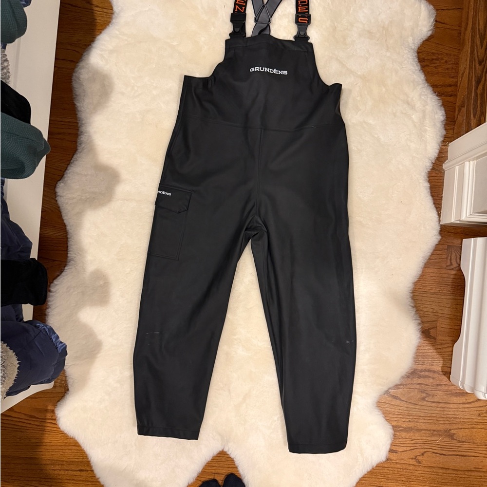 Grundéns Men’s Neptune Commercial Fishing Bib Pants, Waterproof - Picture 3 of 5